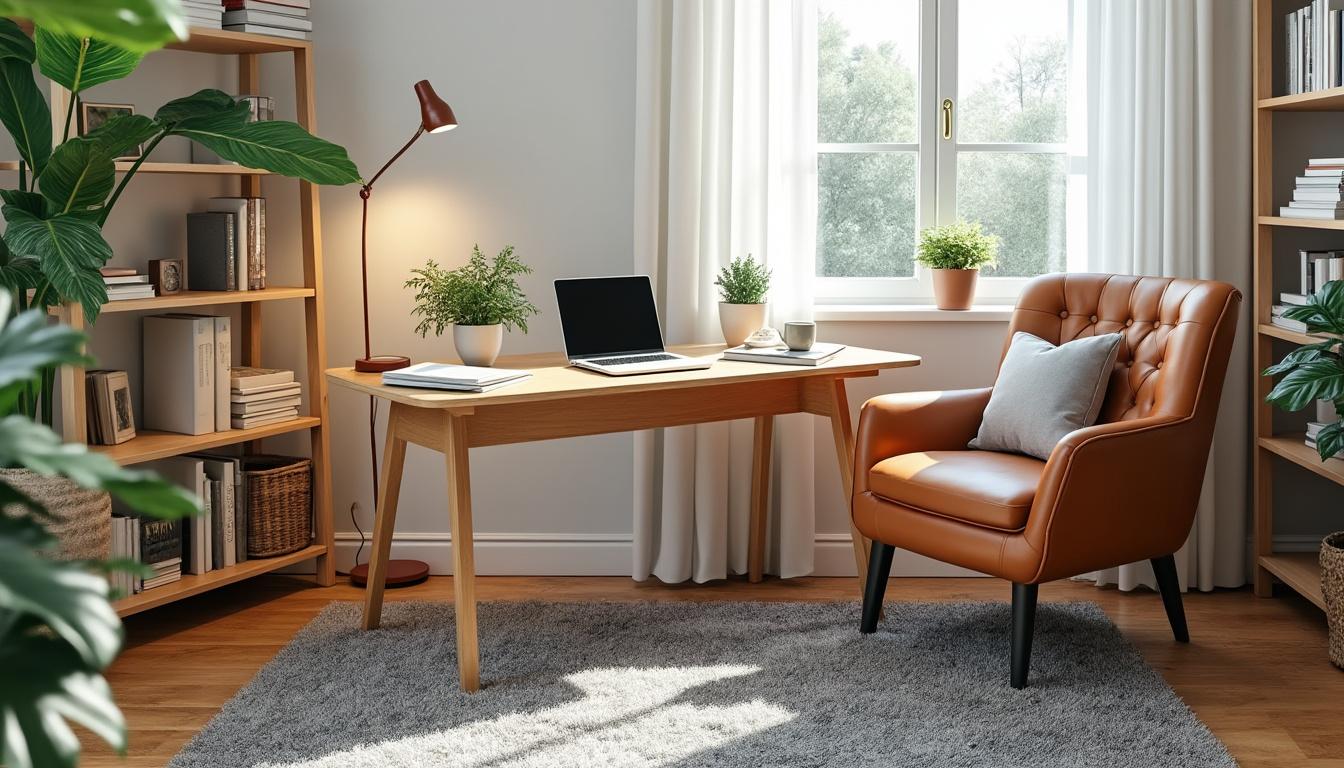 découvrez comment aménager un espace de télétravail confortable et productif chez vous, avec des conseils pratiques pour optimiser votre environnement de travail à domicile.