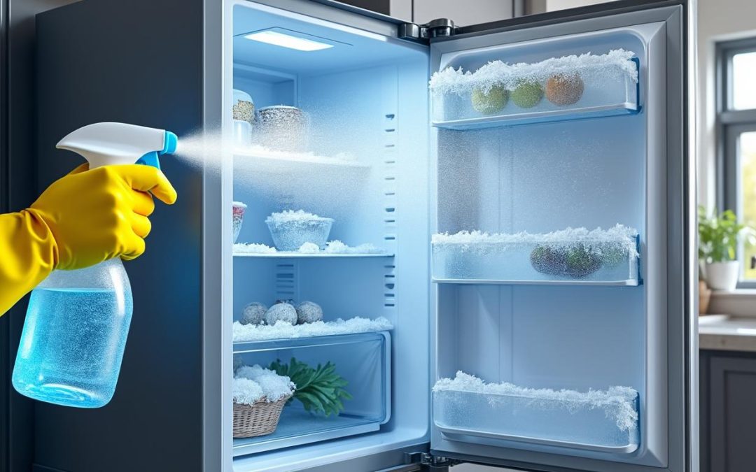 découvrez une astuce simple et rapide pour dégivrer votre congélateur envahi par le givre et faciliter votre quotidien.