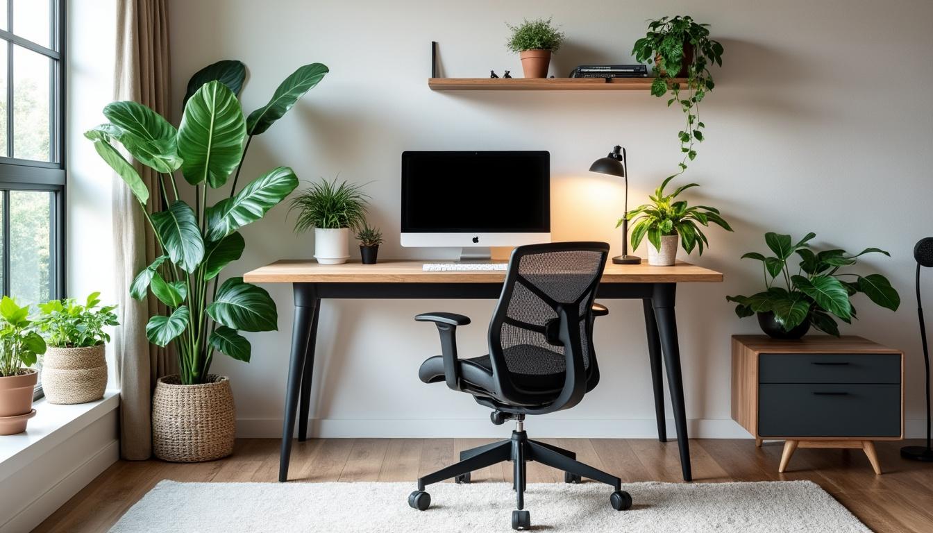 découvrez comment aménager un coin bureau à domicile alliant fonctionnalité et design pour un espace de travail inspirant et ergonomique.