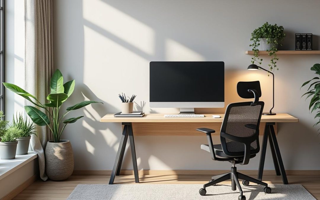 découvrez comment aménager un coin bureau à domicile qui allie fonctionnalité et design pour un espace de travail agréable et efficace.