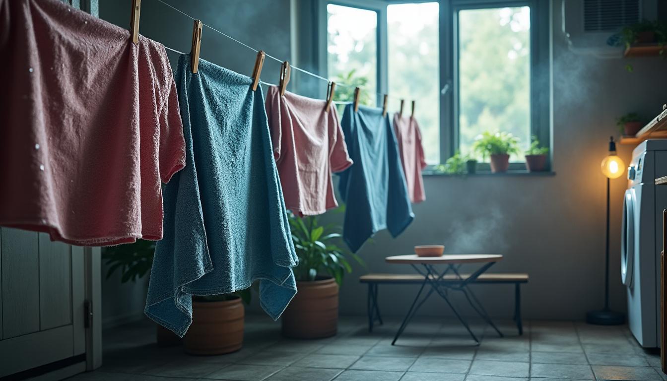 découvrez nos conseils pratiques pour éviter l'humidité, les mauvaises odeurs et le linge toujours humide lors du séchage en intérieur, pour un environnement sain et un linge parfaitement sec.