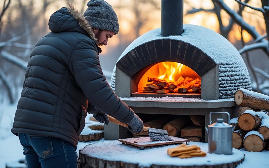 découvrez notre guide pratique pour entretenir efficacement votre four à bois d'extérieur durant l'hiver et assurer sa longévité et performance.