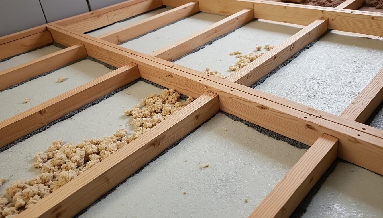 découvrez les techniques incontournables pour une isolation acoustique efficace d'un plancher bois entre solives et profitez d'un calme absolu chez vous.