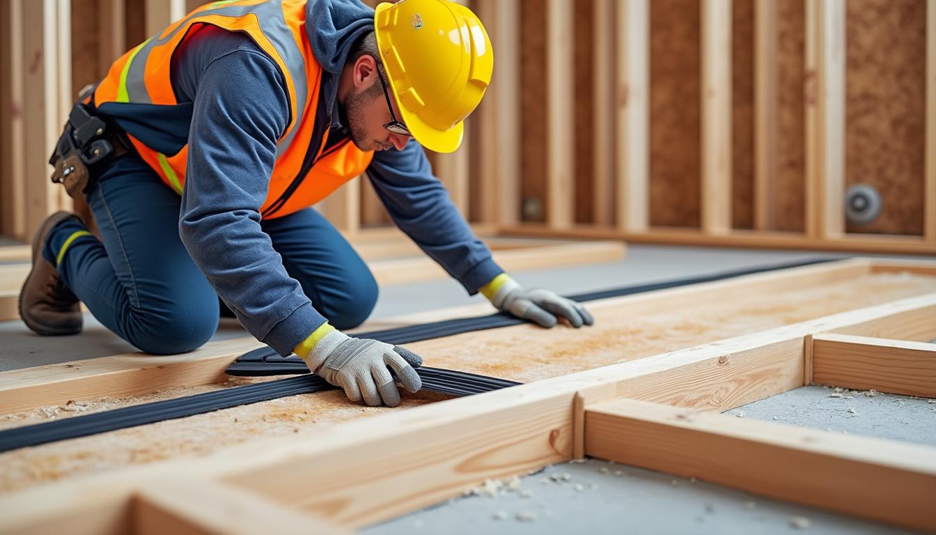 découvrez les techniques incontournables pour une isolation acoustique efficace d'un plancher bois entre solives et profitez d'un calme absolu chez vous.