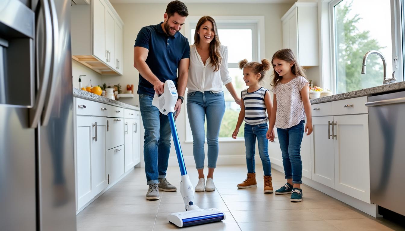 découvrez notre guide complet pour choisir l'aspirateur laveur sans fil idéal, alliant performance, autonomie et praticité pour un nettoyage efficace de votre maison.