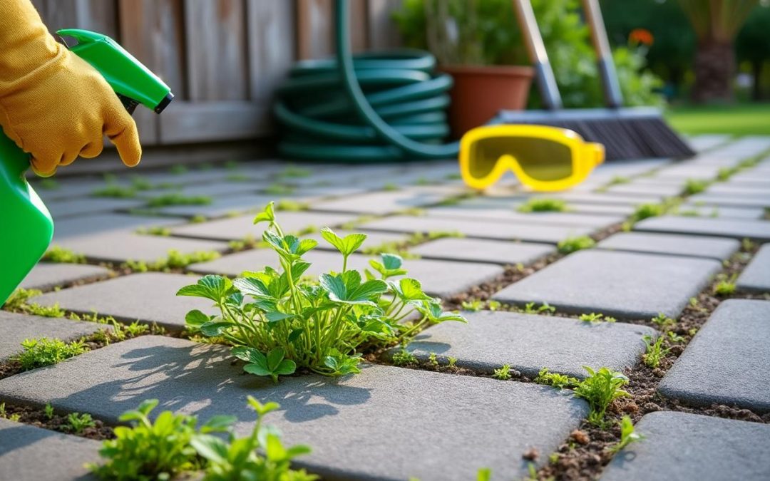 Comment sélectionner le désherbant idéal pour entretenir vos pavés autobloquants ?