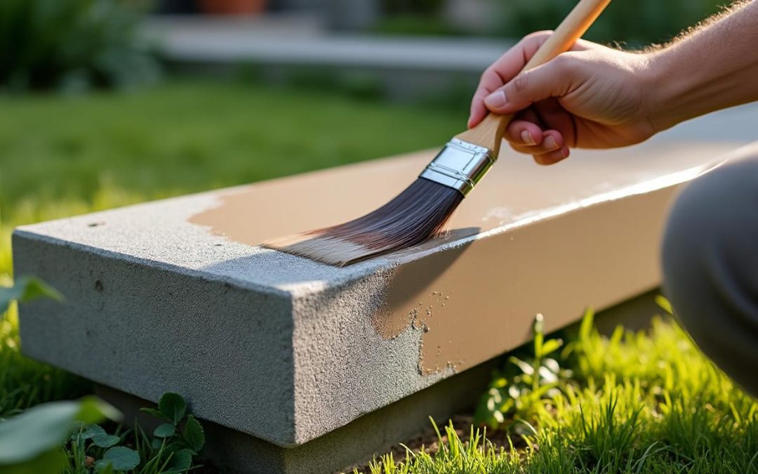 découvrez notre guide ultime pour peindre un poteau en béton à l'extérieur et obtenir une finition résistante, durable et esthétique.