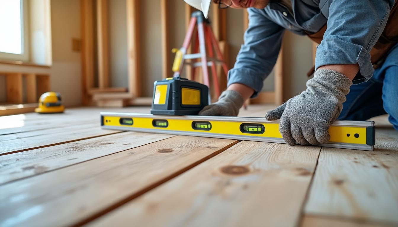 découvrez les meilleures méthodes pour niveler un plancher en bois efficacement, avec des conseils pratiques pour un sol parfaitement plat et durable.