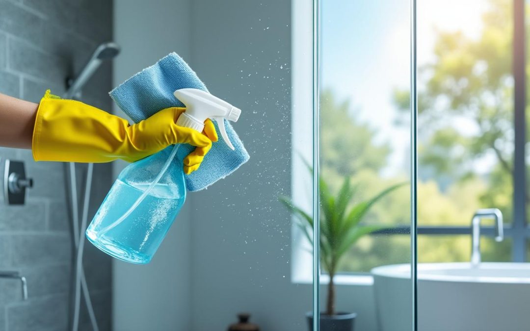Marre des traces persistantes dans votre douche à l’italienne ? découvrez l’astuce efficace pour des parois éclatantes en un rien de temps !
