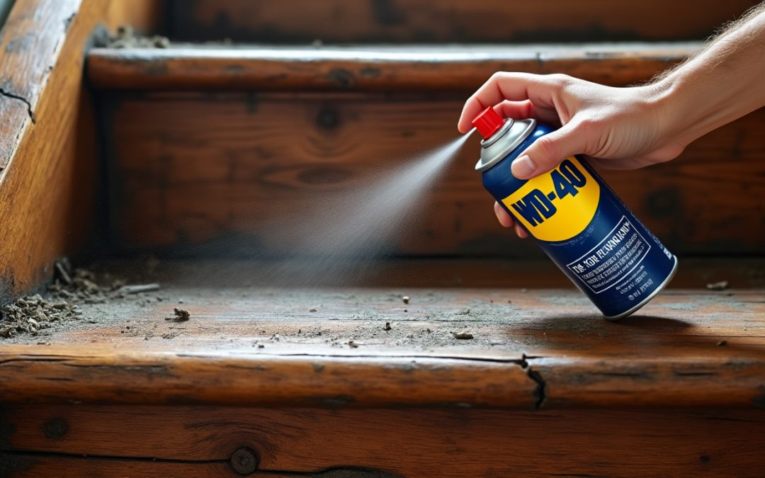 découvrez pourquoi appliquer du wd-40 sur un escalier qui grince peut empirer le problème et quelles alternatives efficaces privilégier pour un escalier silencieux et sécurisé.