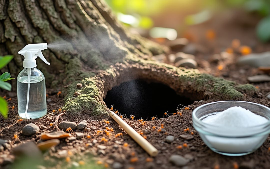 découvrez des méthodes efficaces et des astuces pratiques pour éliminer un nid de fourmis difficile d'accès et protéger votre maison naturellement.