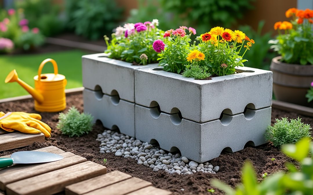 découvrez comment créer une jardinière en parpaing sans fondation grâce à des méthodes pratiques et des solutions alternatives pour embellir facilement votre jardin.