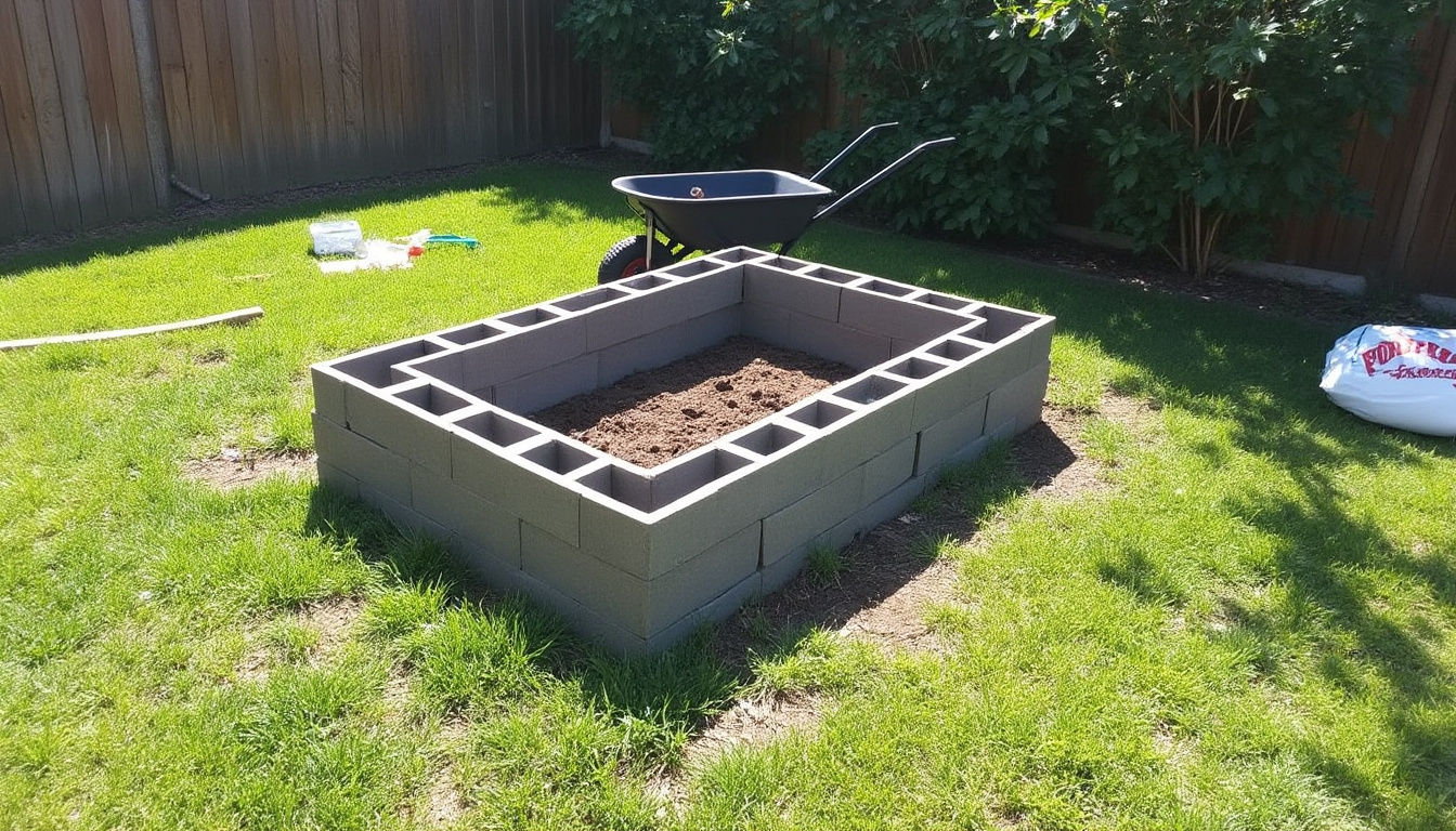 découvrez des méthodes pratiques et des solutions alternatives pour créer une jardinière en parpaing sans fondation et embellir votre jardin facilement.