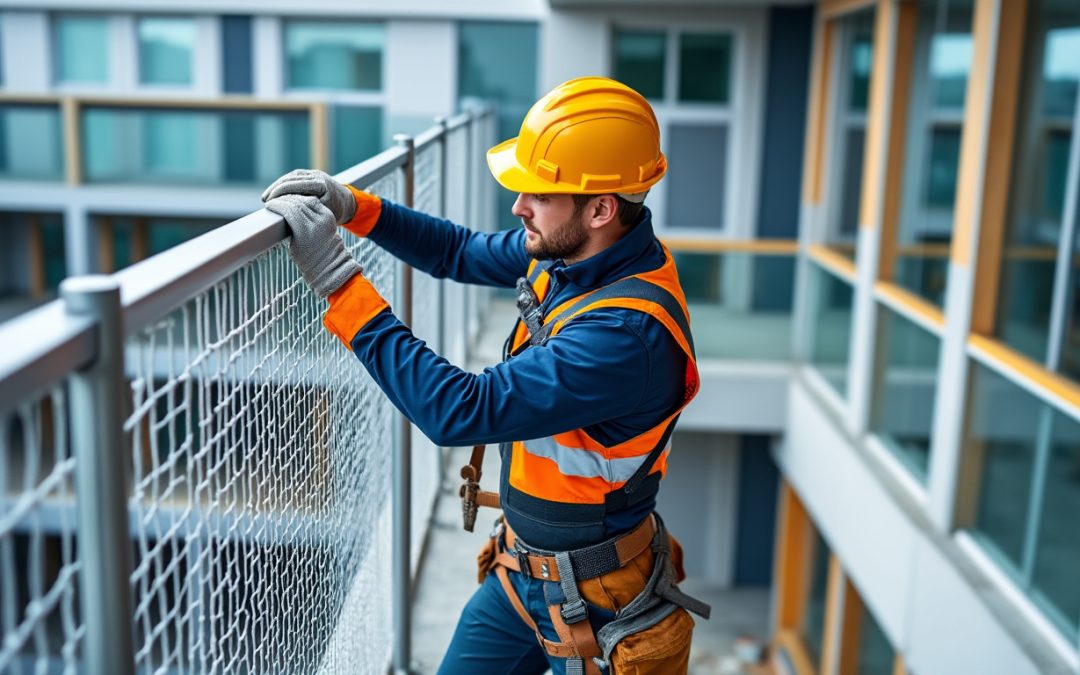 découvrez les normes de sécurité essentielles et les étapes d'installation d'un garde-corps filet pour assurer protection et conformité dans vos espaces.