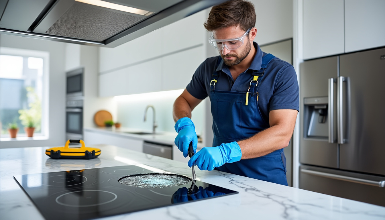 découvrez si réparer une fissure sur une plaque à induction est possible et apprenez les étapes essentielles pour le faire correctement et en toute sécurité.